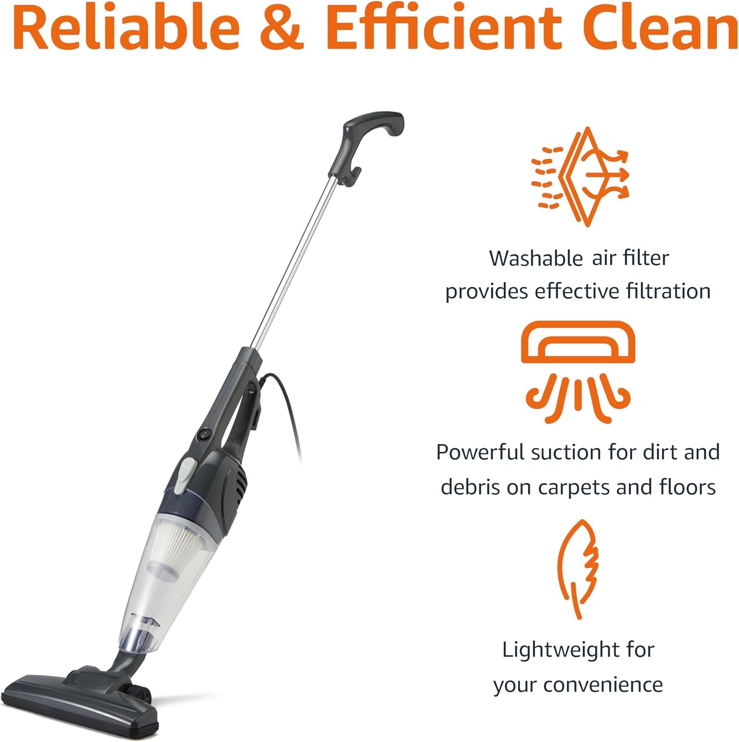 Basics Lightweight Handheld Vacuum🧹